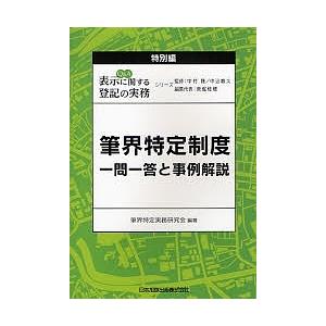Q&amp;A表示に関する登記の実務 特別編