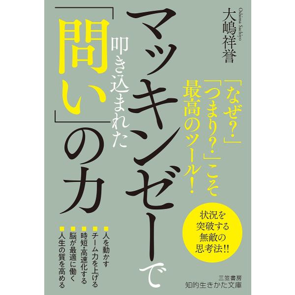 マッキンゼーで叩き込まれた「問い」の力/大嶋祥誉