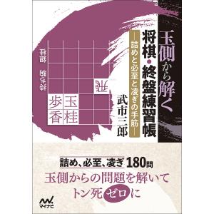 玉側から解く将棋・終盤練習帳　詰めと必至と凌ぎの手筋/武市三郎