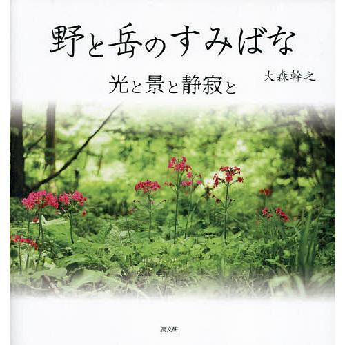 野と岳(やま)のすみばな 光と景と静寂と/大森幹之