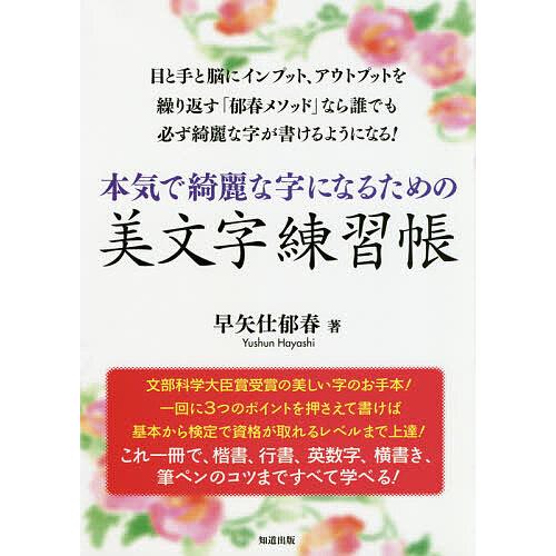 本気で綺麗な字になるための美文字練習帳/早矢仕郁春