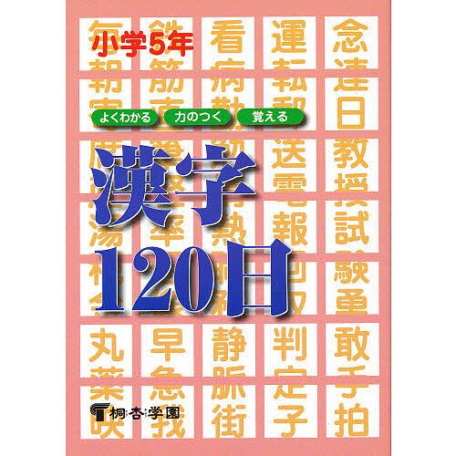 よくわかる・力のつく・覚える漢字120日 小学5年