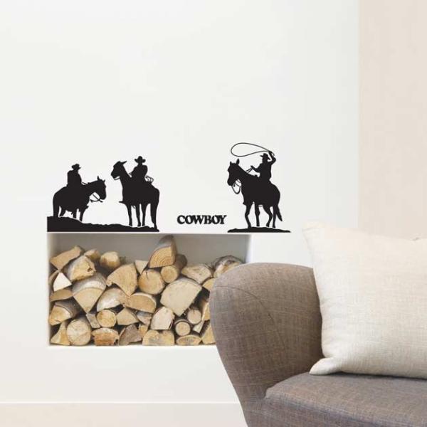 ウォールステッカー 壁 シール カウボーイ