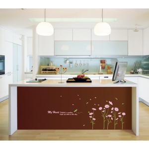 ウォールステッカー 花 フラワー 転写式 北欧