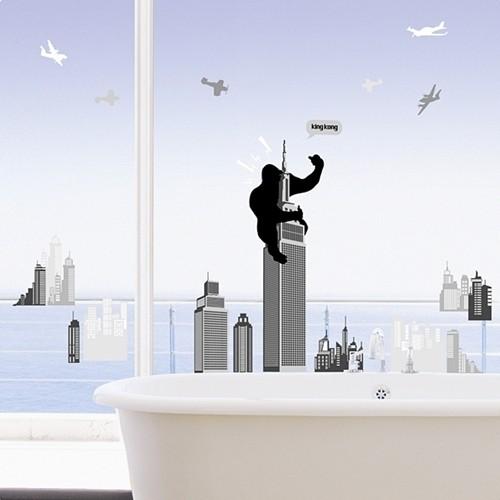 ウォールステッカー モダン シール キングコング