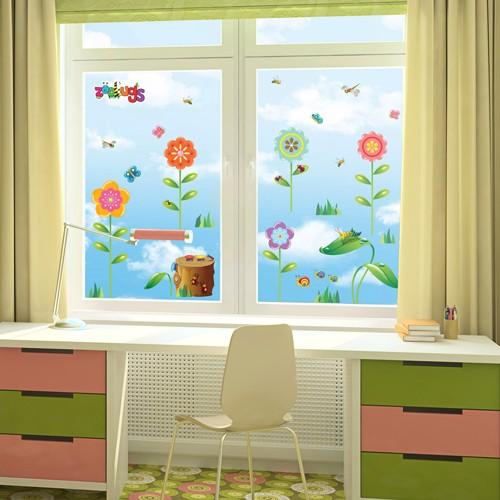 ウォールステッカー 柄 シール zoobugs