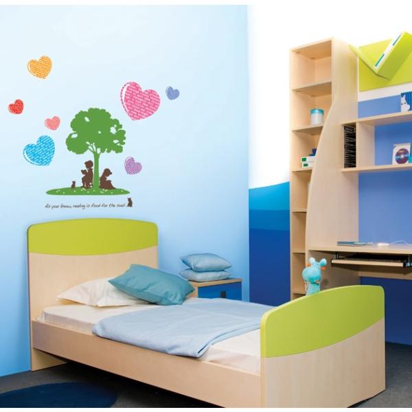 ウォールステッカー シール はがせる 壁 北欧