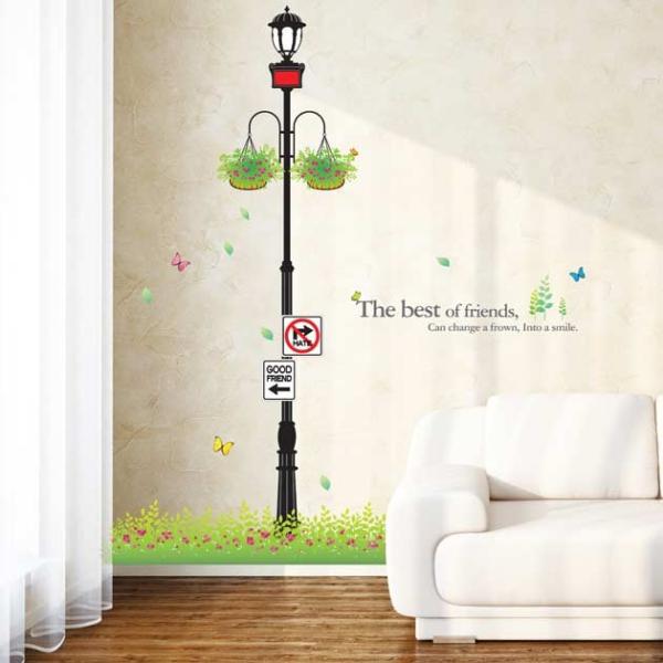 ウォールステッカー シール はがせる 壁 北欧