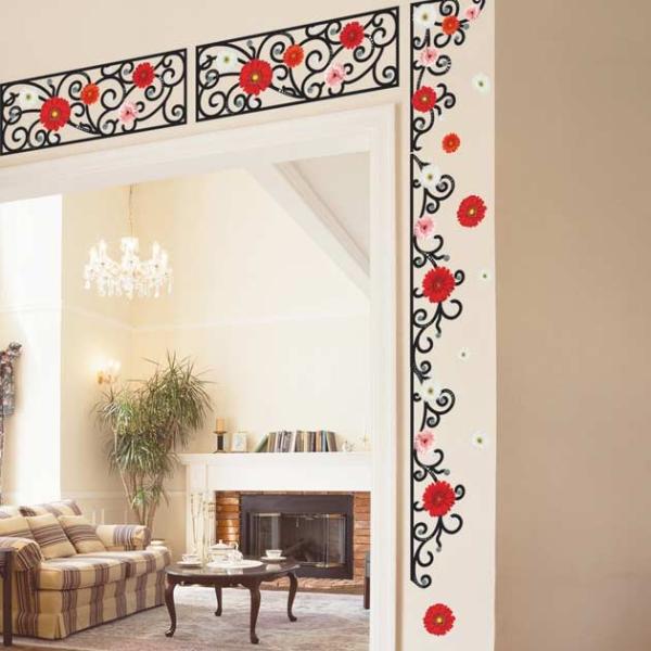 ウォールステッカー 柄 シール