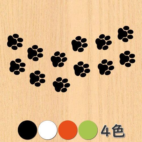 ウォールステッカー 猫の足跡 ネコ ねこ シール