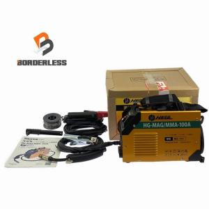 ☆美品☆HAIGE ハイガー 100V インバーター直流 溶接機 HG-MAG/MMA-100A 付属品付 ノンガス 半自動溶接機 アーク溶接機の商品画像