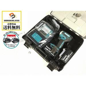 ☆未使用品☆makita マキタ 18V 充電式インパクトドライバ TD172DRGX 青/ブルー バッテリー2個(18V 6.0Ah) 充電器 ケース付
