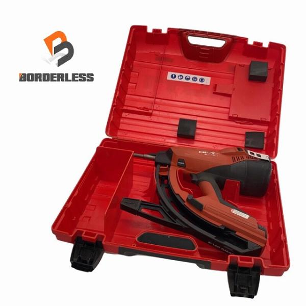 ☆中古品☆ HILTI ヒルティ ガス式鋲打機 GX120 ケース付き ガス式鋲打ち機 ガスネイラー...