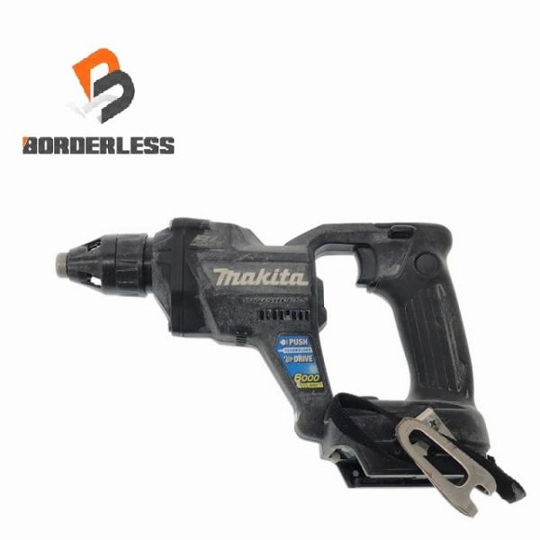 ☆中古品☆makita マキタ 18V 充電式スクリュードライバー FS600D 本体のみ 黒/ブラ...