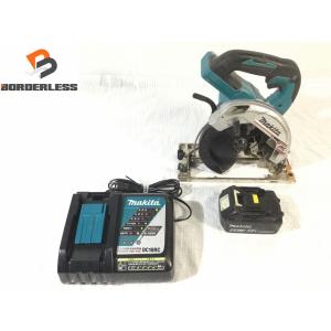 ☆中古動作品☆ makita マキタ 165mm 充電式マルノコ HS631D バッテリー1個（BL...