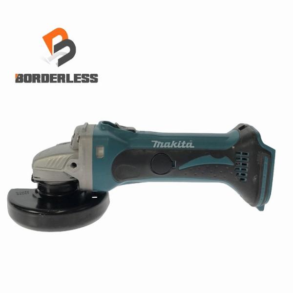 ☆中古動作品☆makita マキタ 14.4V 100mm 充電式ディスクグラインダー GA400D...