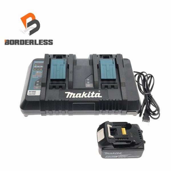 ☆美品セット☆makita マキタ 18V 6.0Ah 純正 リチウムイオンバッテリー BL1860...