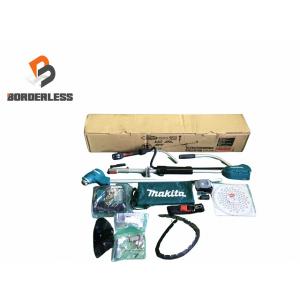 ☆極美品☆makita マキタ 18V 充電式草刈機 MUR186UDRG バッテリー1個(18V 6.0Ah) 充電器付き｜borderless01