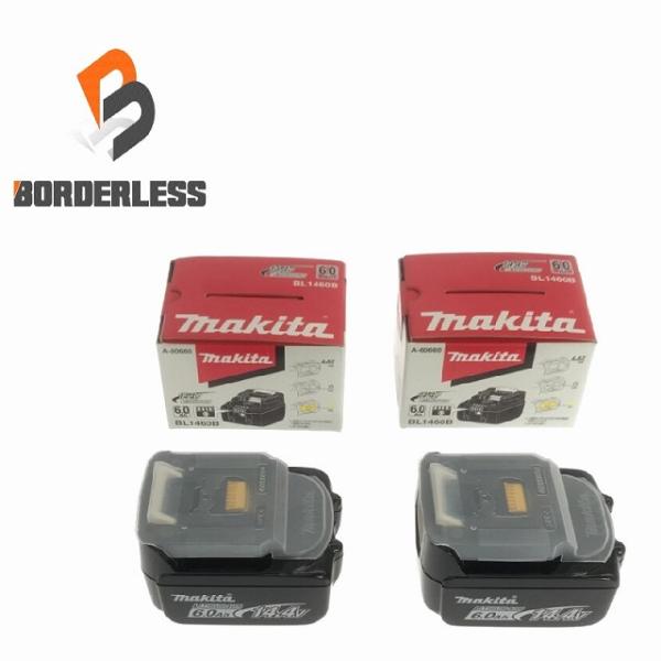 ☆未使用品2個セット☆ makita マキタ 14V 6.0Ah 純正リチウムイオンバッテリー BL...