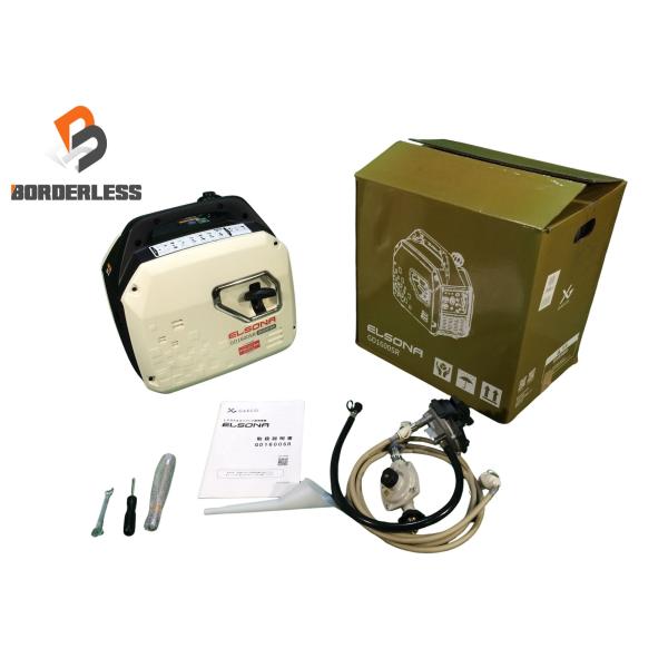 ☆未使用品☆ELSONA エルソナ インバータ発電機 GD1600SR LPガス/ガソリン兼用 イン...