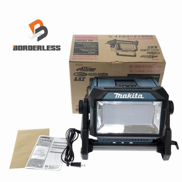 ☆未使用品☆ makita マキタ 40Vmax 充電式スタンドライト ML008G 本体のみ 暗い...