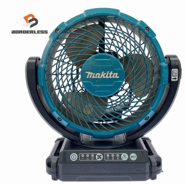 ☆中古品☆makita マキタ 14.4V/18V100V 充電式ファン CF102D 本体のみ コ...