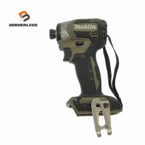 ☆中古品☆makita マキタ 18V 充電式インパクトドライバー TD173D オリーブ 本体のみ コードレス バッテリー式 電動工具128233