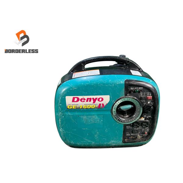 ☆中古品☆DENYO デンヨー インバータ発電機 GE-1600-IV/GE-1600SS-IV 1...
