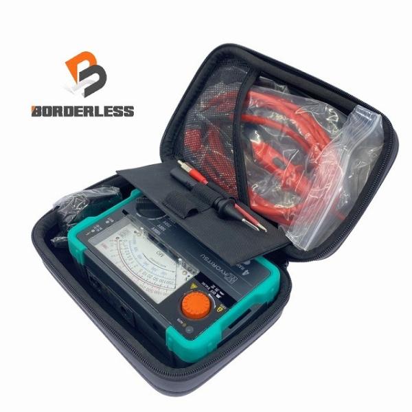 ☆比較的綺麗☆KYORITSU 共立 絶縁抵抗計 KEW3441 専用ケース付 4レンジ アナログメ...