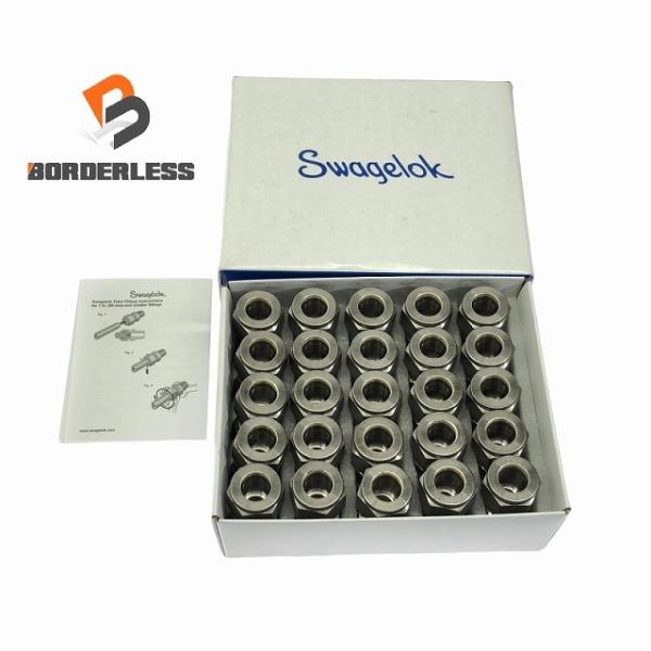 ☆未使用品25個入り☆Swagelok スウェージロック チューブ継手 SS-810-6 チューブ外...