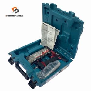 ☆中古品☆makita マキタ 55mm 高圧 仕上釘打機 AF551H 赤 ケース付 フィニッシュネイラ 仕上釘打ち機 仕上げ釘打機 エア工具131697