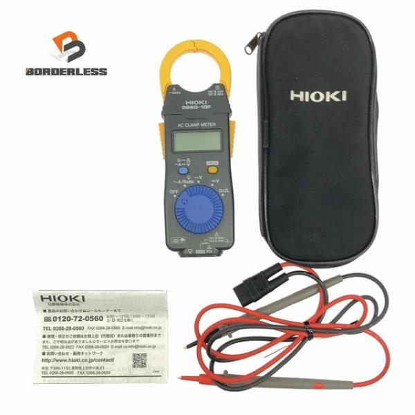 ☆比較的綺麗☆HIOKI 日置電機 ACクランプメーター 3280-10F クランプリーカー 漏れ電...