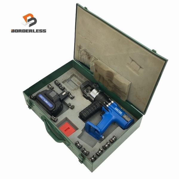 ☆中古品☆CACTUS カクタス クリンプボーイ EV-200DX バッテリ1個(14.4V 4.2...