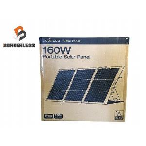☆未使用品☆ ECOFLOW エコフロー 160W ポータブルソーラーパネル/SOLAR PANEL...