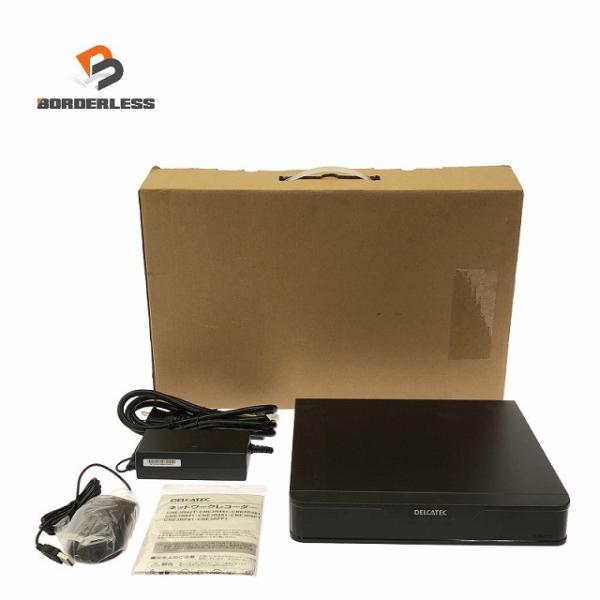☆未使用品☆DELCATEC 4ch対応ネットワークレコーダー(2TB) CNE3R421 H.26...
