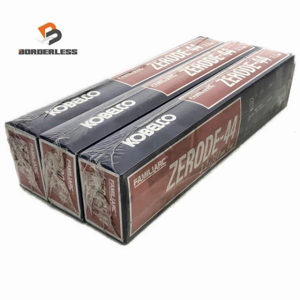 ☆未使用品5kg×3箱セット☆KOBELCO コベルコ 溶接棒 ZERODE-44 3.2×350m...