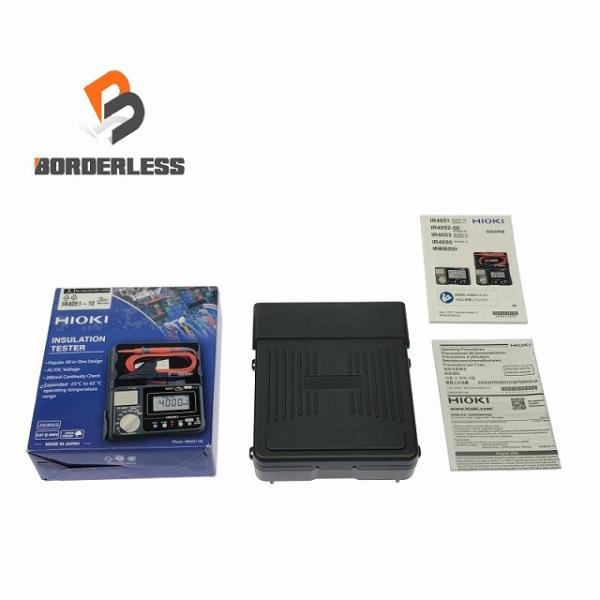 ☆比較的綺麗☆HIOKI 日置電機 5レンジ絶縁抵抗計 IR4051-10 デジタルメガー 電気抵抗...