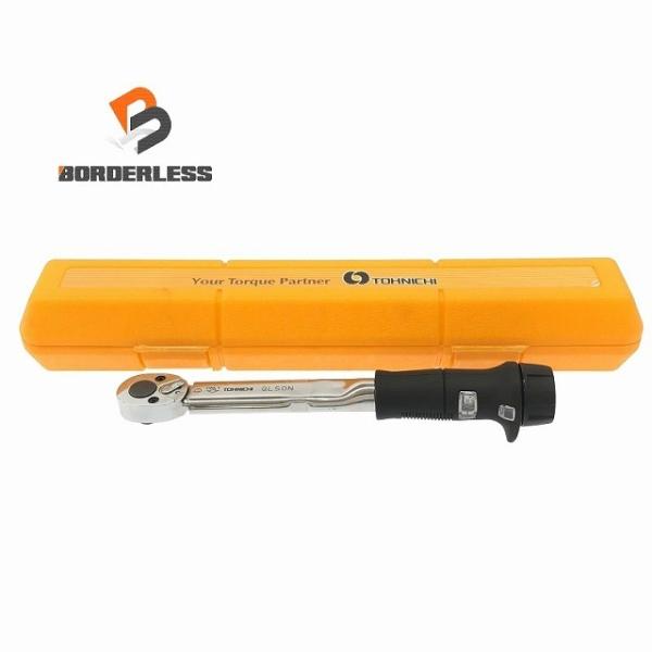 ☆美品☆TONICHI 東日 3/8(9.5sq) プレセット形トルクレンチ QL50N 自動車整備...