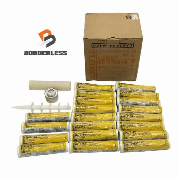 ☆未使用品☆TILEMENT タイルメント タイル乾式工法用弾力性接着剤 MK-475GPS 320...