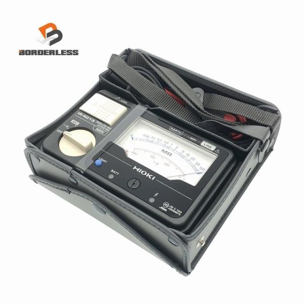 ☆未使用品☆ HIOKI 日置 アナログメグオームハイテスタ絶縁抵抗計 IR4013-10 メグオー...