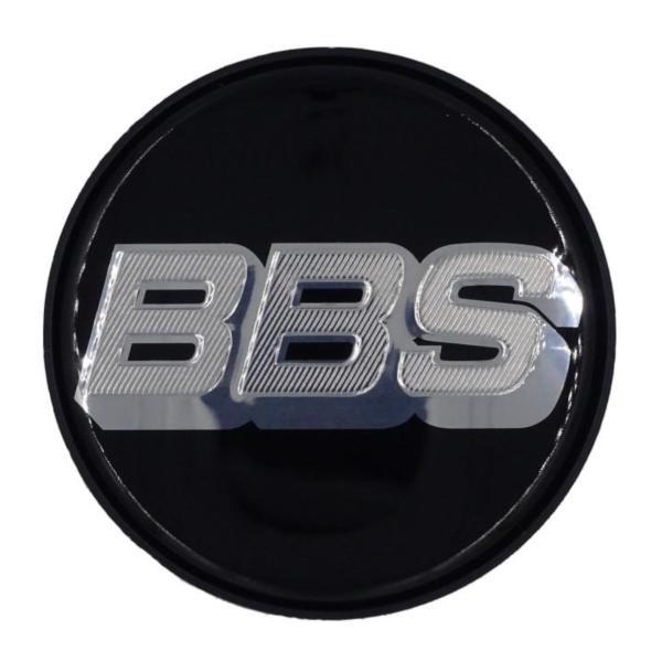 BBS純正 ホイール センターキャップ ４個セット ブラック 直径56mm 正規ドイツ輸入品 ハブカ...