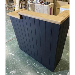 職人手作り 一点物 天然木 キッチンカウンター レジカウンター カフェ