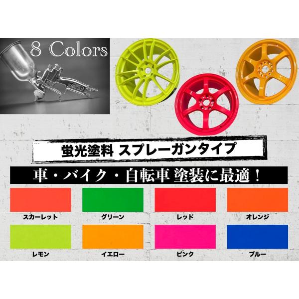 シンロイヒ ルミノデリコンHG 高耐候性 油性蛍光塗料セット スプレーガンタイプ 畳8~10枚塗装可...