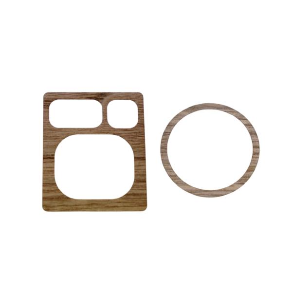 ハイエース 200系 スーパーGL 4型~ ウォールナット ドアミラースイッチシール &amp; エンジンプ...