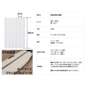 ノーワックス サーフボードすべり止め Ecol...の詳細画像4