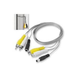 窓・ドア隙間引き込み防犯ケーブル【防犯カメラ・監視カメラ】