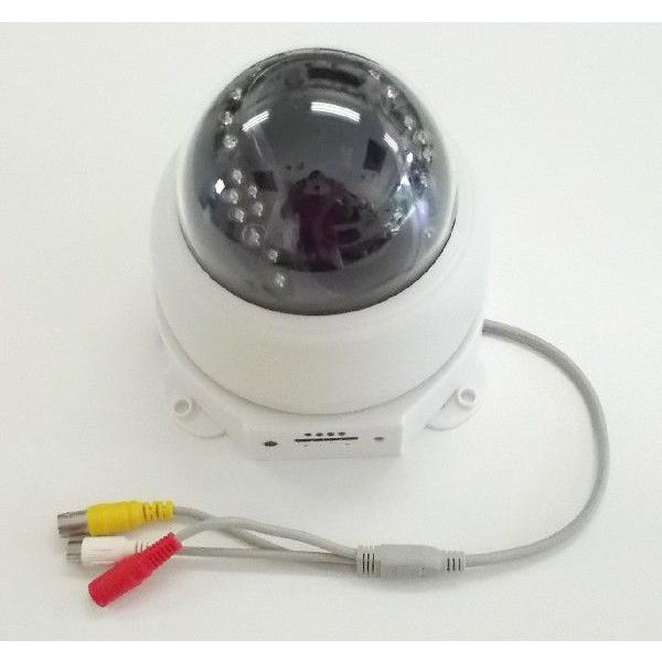 SDカード録画41万画素赤外線ドームカメラ