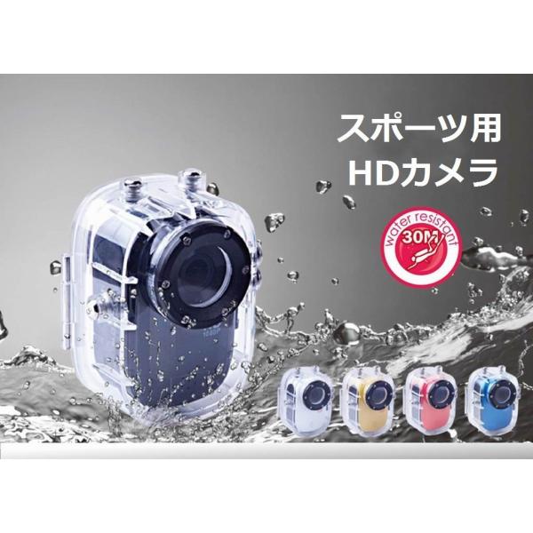 ウエラブルスポーツ用ハイビジョンカメラ
