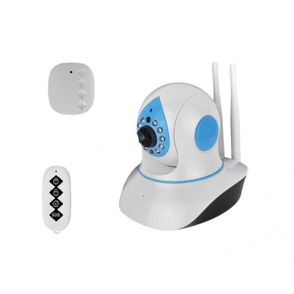 【在庫処分】有線/無線LAN対応　スマートホームセキュリティカメラセット