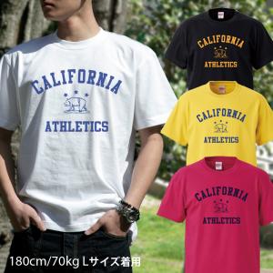 Tシャツ 半袖 メンズ カレッジ プリントTシャツ 大きいサイズ・ ロゴ・文字 アメカジ・定番 clg26｜borders-store